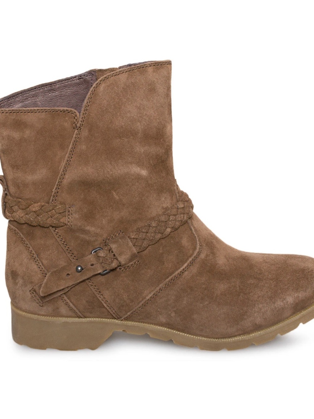 TEVA Delavina Brown Size 8 Suede Ankle boot booties